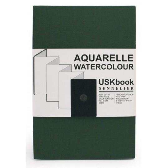 Album accordéon USKbook 16x24 300g grain torchon Sennelier