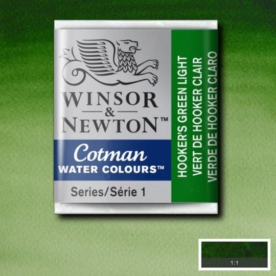 Vert de Hooker clair - Aquarelle ½ godet Cotman