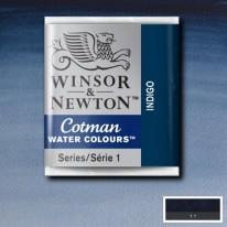 Indigo  - Aquarelle ½ godet Cotman