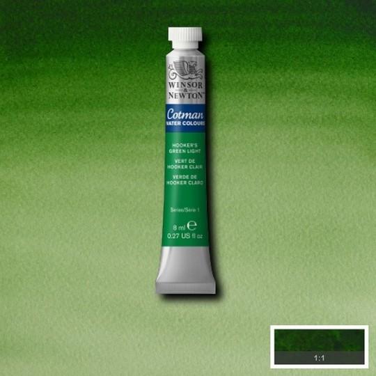 Vert de Hooker clair - Aquarelle tube 8 ml Cotman