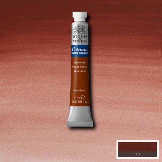Rouge indien - Aquarelle tube 8 ml Cotman