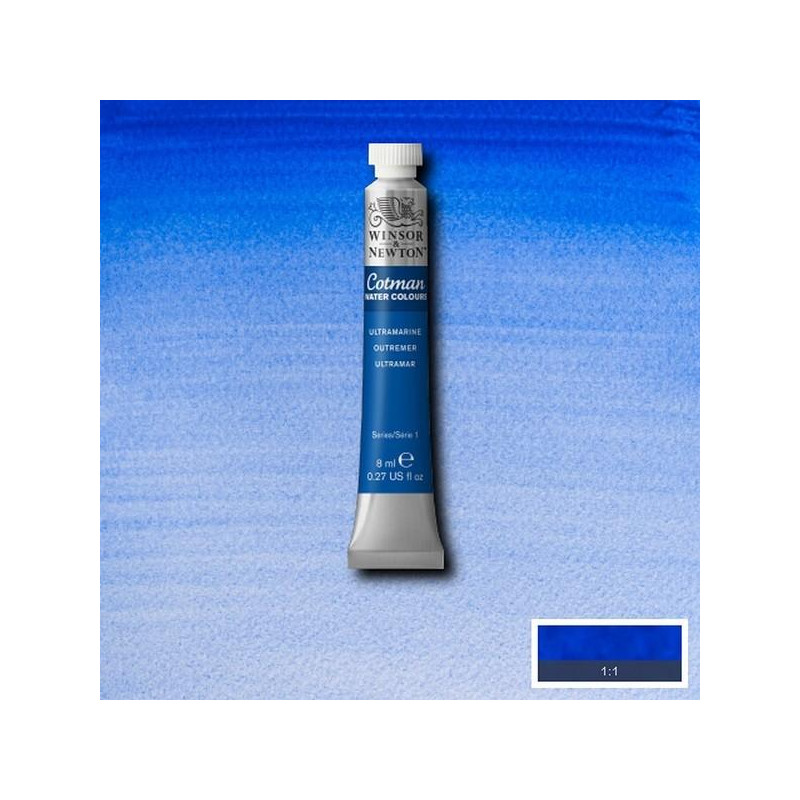 Outremer  - Aquarelle tube 8 ml Cotman