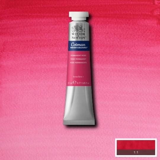Rose permanent - Aquarelle tube 21 ml Cotman