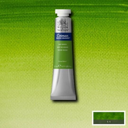 Vert de vessie  - Aquarelle tube 21 ml Cotman