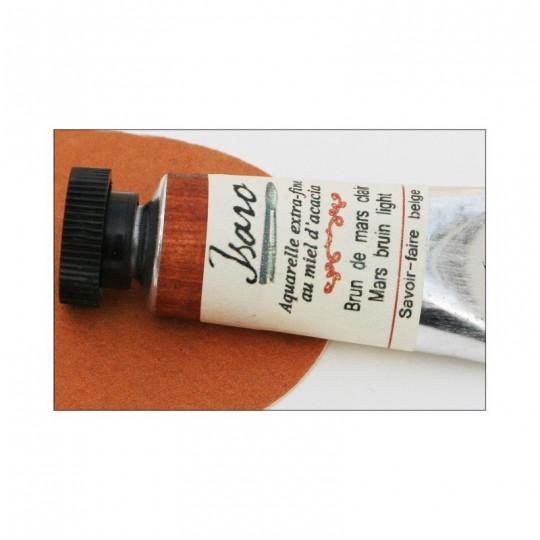 Brun de mars clair - Aquarelle extra-fine tube 7ml Isaro