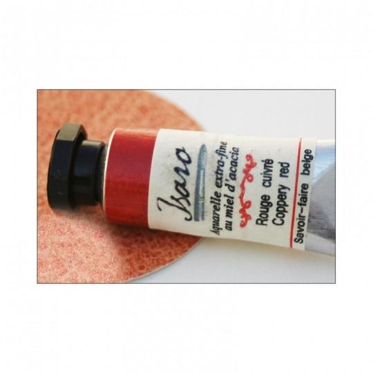 Rouge cuivré - Aquarelle extra-fine tube 7ml Isaro