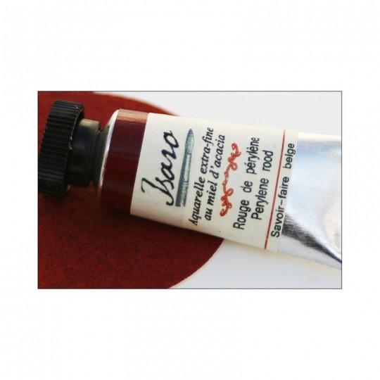 Rouge de pérylène - Aquarelle extra-fine tube 7ml Isaro