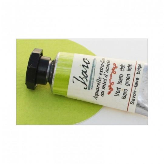 Vert Isaro clair - Aquarelle extra-fine tube 7ml Isaro