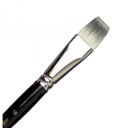 Pinceau aquarelle plat Aquarellys série 972PL n°14 Léonard