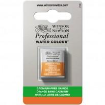 Orange sans cadmium - Aquarelles 1/2 Godet Winsor & Newton