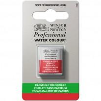 Écarlate sans cadmium - Aquarelles 1/2 Godet Winsor & Newton
