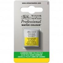 Jaune pâle sans cadmium - Aquarelles 1/2 Godet Winsor & Newton