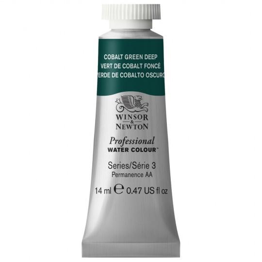 Vert cobalt foncé - Aquarelles Tube 14 ml Winsor & Newton