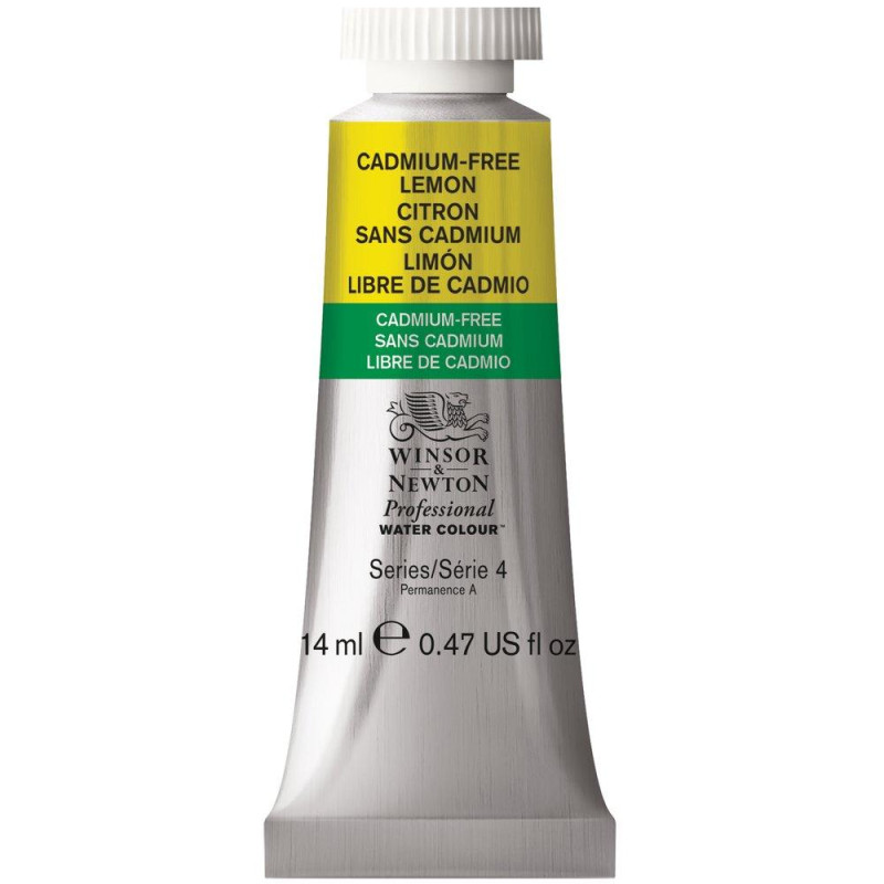Citron sans cadmium - Aquarelles Tube 14 ml Winsor & Newton