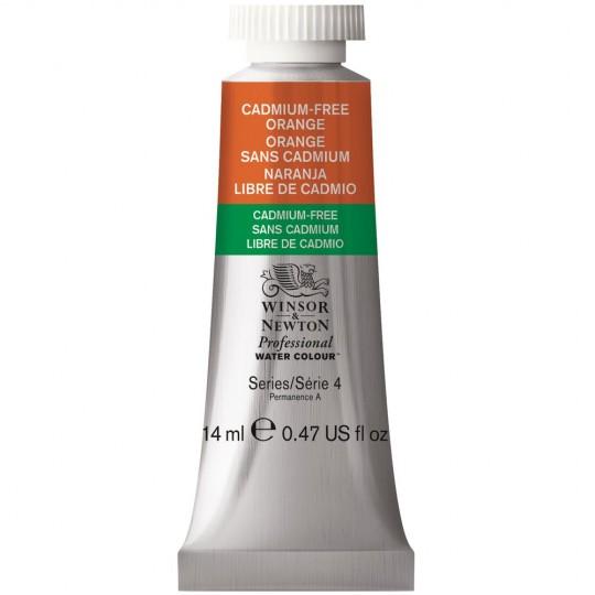 Orange sans cadmium - Aquarelles Tube 14 ml Winsor & Newton