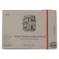 Carnet dessin bristol cousu SM-LT 18f 185g 17,6 x 24,5 paysage