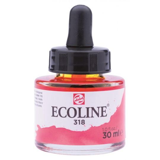 Carmin - Encre aquarelle Ecoline 30ml de Talens