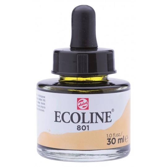 Or - Encre aquarelle Ecoline 30ml de Talens