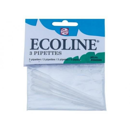 Pipette pour couleur liquide sachet de 3