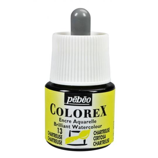 Chartreuse - Encre aquarelle Colorex 45ml Pébéo
