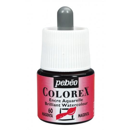 Magenta - Encre aquarelle Colorex 45ml Pébéo