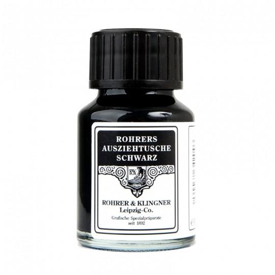 Noir intense - Encre de Chine Rohrer & Klingner 50ml
