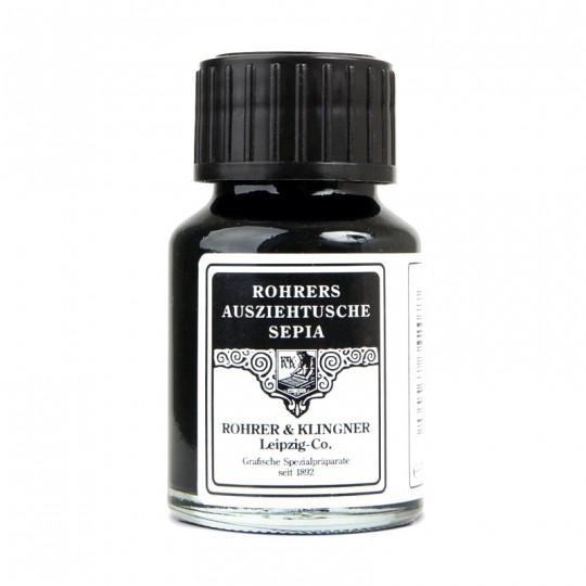 Sépia - Encre de Chine Rohrer & Klingner 50ml