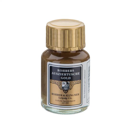 Or - Encre de Chine Rohrer & Klingner 50ml