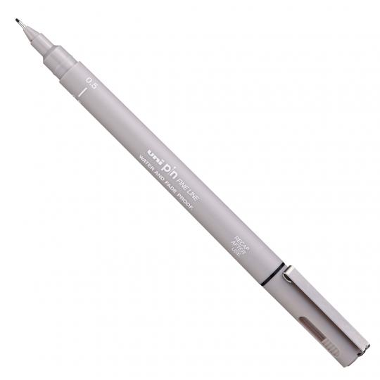 Eyeliner Feutre Gris Semi-permanent - Tenue 24h Waterproof - Marque ME ME ME - Maquillage Longue Durée