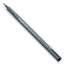 Feutre pigment liner pointe calibrée Staedtler 1,2 mm noir