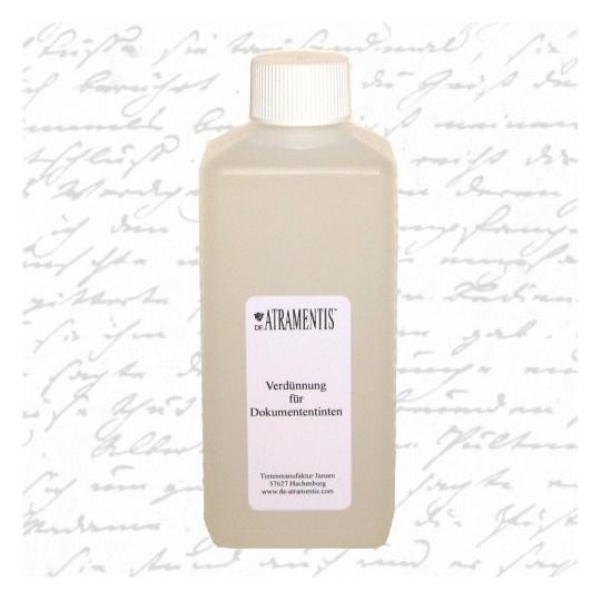 Diluant pour encre documentaire De Atramentis 250ml