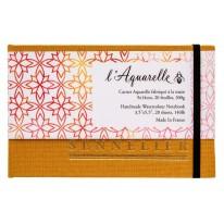 Carnet aquarelle entoilé spiralé 9x14 300g 20f Sennelier