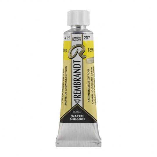 Jaune de cadmium citron - Aquarelles Tube 10 ml Rembrandt