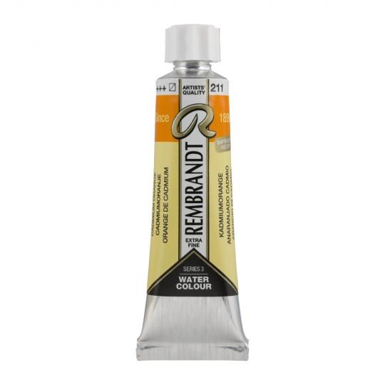 Orange de cadmium - Aquarelles Tube 10 ml Rembrandt