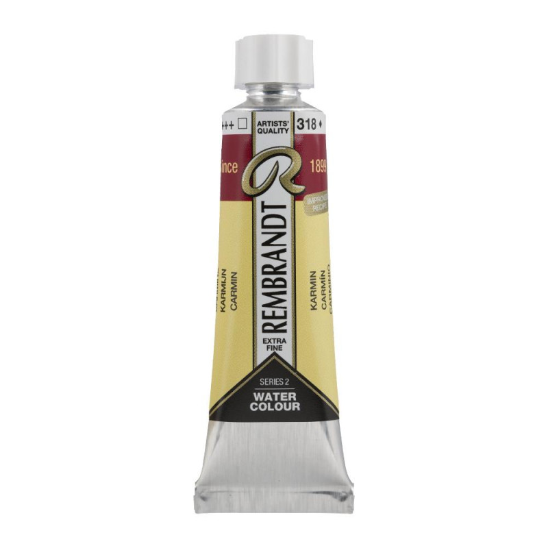 Carmin - Aquarelles Tube 10 ml Rembrandt