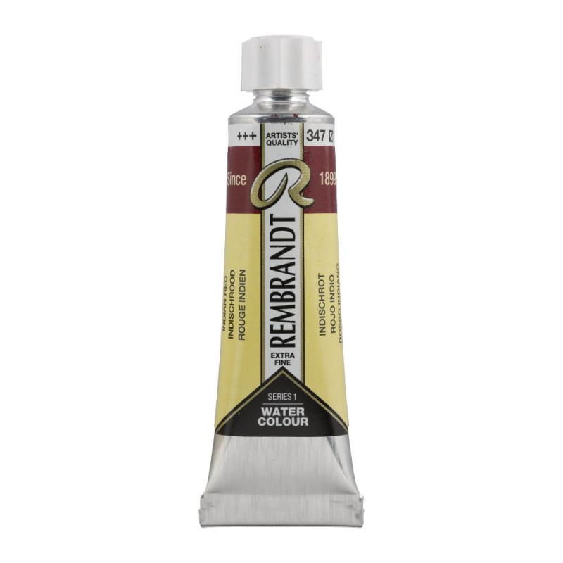 Rouge indien - Aquarelles Tube 10 ml Rembrandt