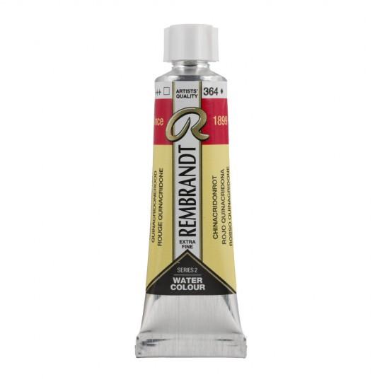 Rouge quinacridone - Aquarelles Tube 10 ml Rembrandt