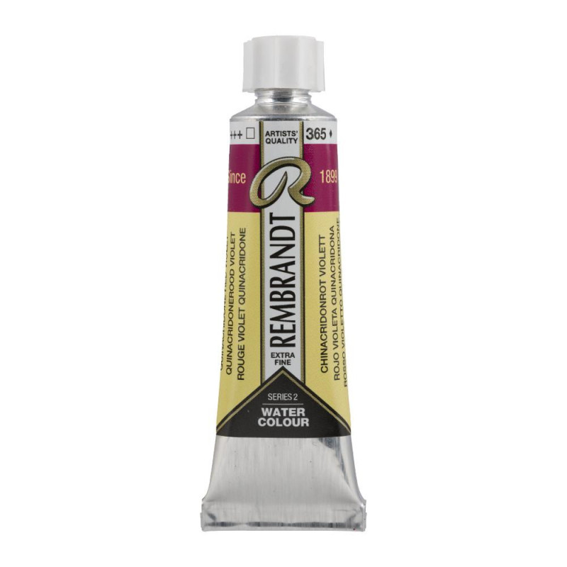 Rouge violet quinacridone - Aquarelles Tube 10 ml Rembrandt