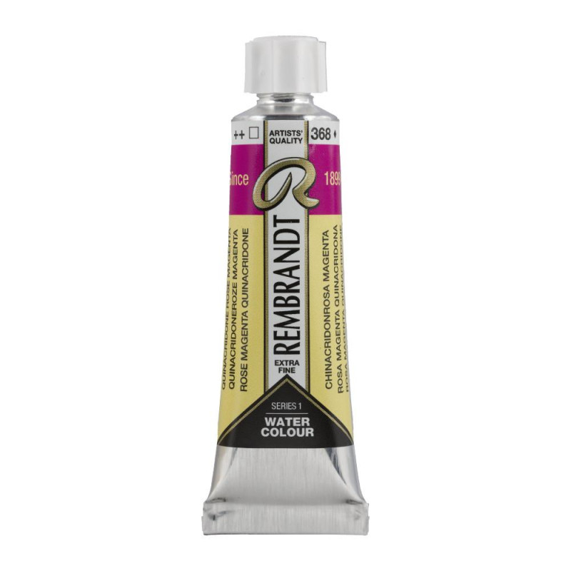 Rose magenta quinacridone - Aquarelles Tube 10 ml Rembrandt