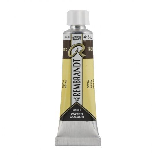 Sépia - Aquarelles Tube 10 ml Rembrandt