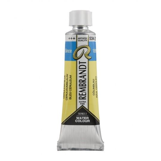 Bleu céruléum - Aquarelles Tube 10 ml Rembrandt