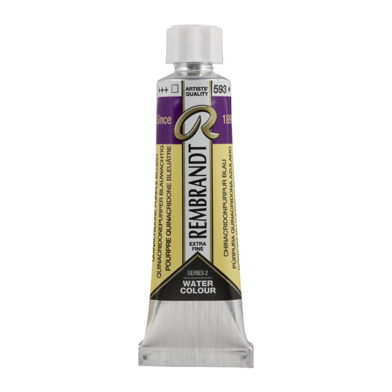 Pourpre bleu quinacridone - Aquarelles Tube 10 ml Rembrandt