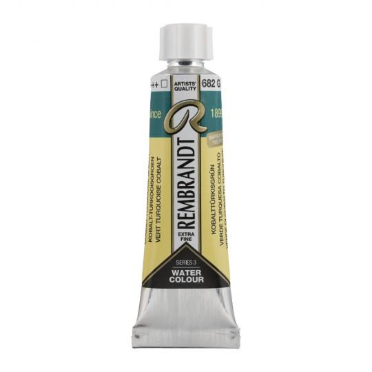 Vert de cobalt turquoise - Aquarelles Tube 10 ml Rembrandt