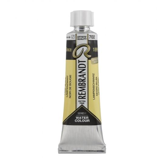 Noir de bougie - Aquarelles Tube 10 ml Rembrandt