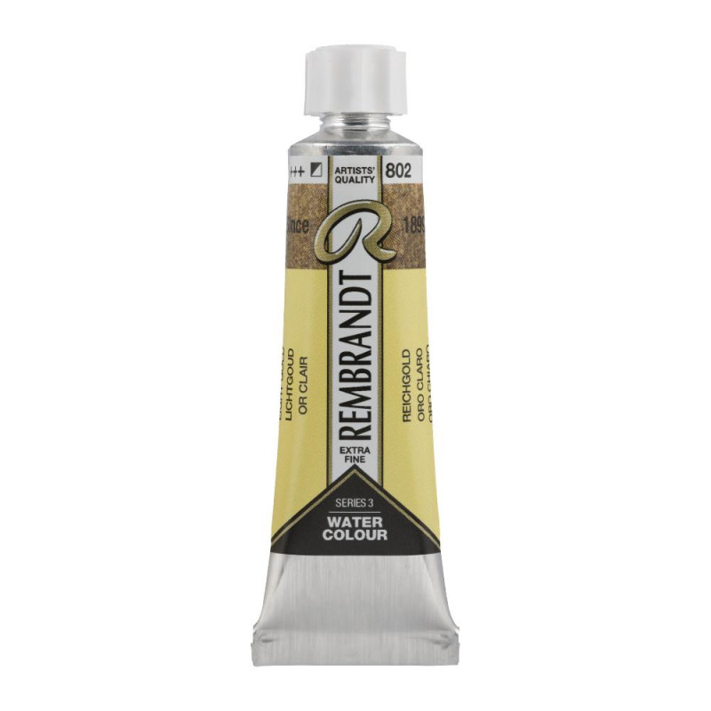 Or clair - Aquarelles Tube 10 ml Rembrandt