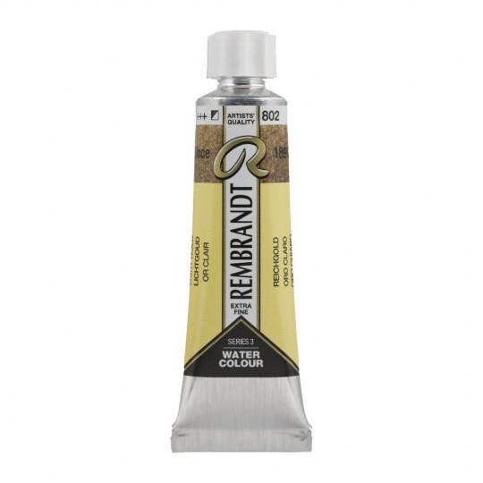 Or clair - Aquarelles Tube 10 ml Rembrandt
