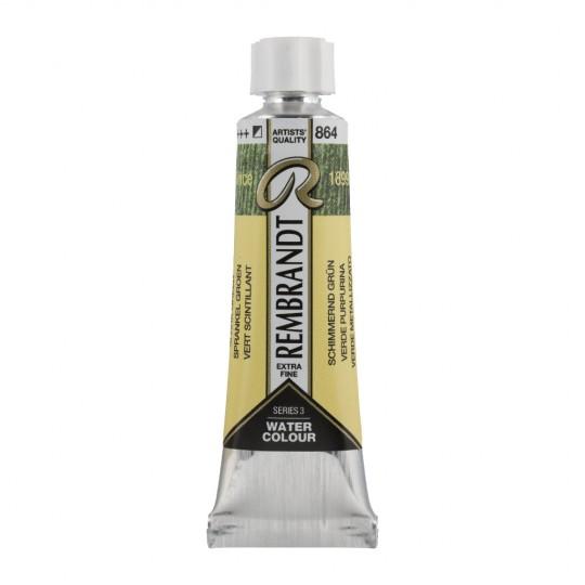 Vert scintillant - Aquarelles Tube 10 ml Rembrandt