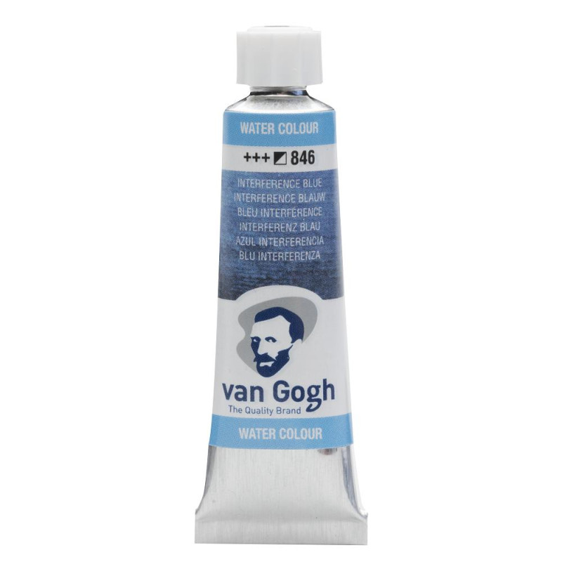 Bleu interférence - Aquarelles Tube 10 ml Van Gogh
