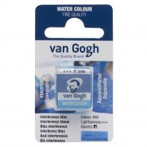 Bleu interférence - Aquarelles 1/2 Godet Van Gogh