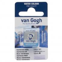 Blanc interférence - Aquarelles 1/2 Godet Van Gogh